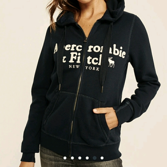 tunic full zip hoodie abercrombie